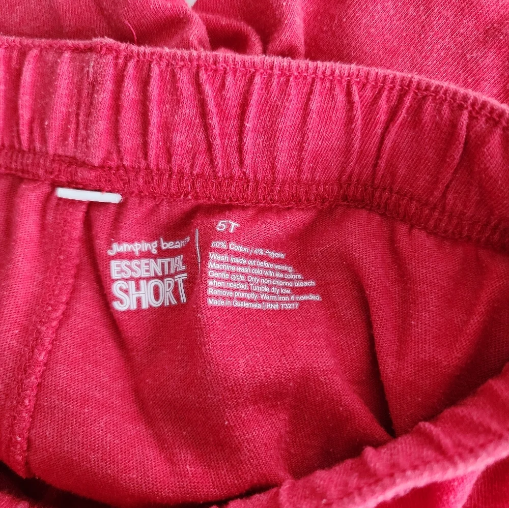 3t, 4t or 5t Red Jumping Bean‎ shorts Valentine's Day - Picture 15 of 15